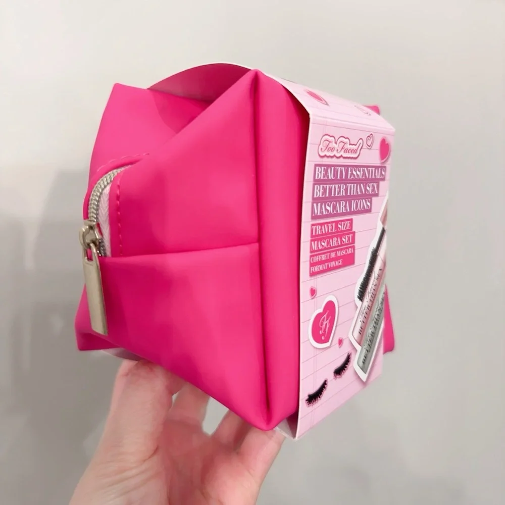 NEW Too Faced beauty essentials better than sex mascara icons set